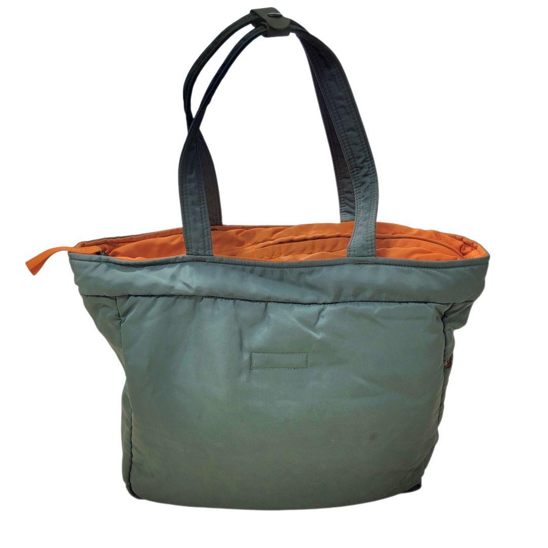 Authentic Harvest Label FLYER’S MA-1 Tote Bag Men’s Khaki Nylon 45cm Large