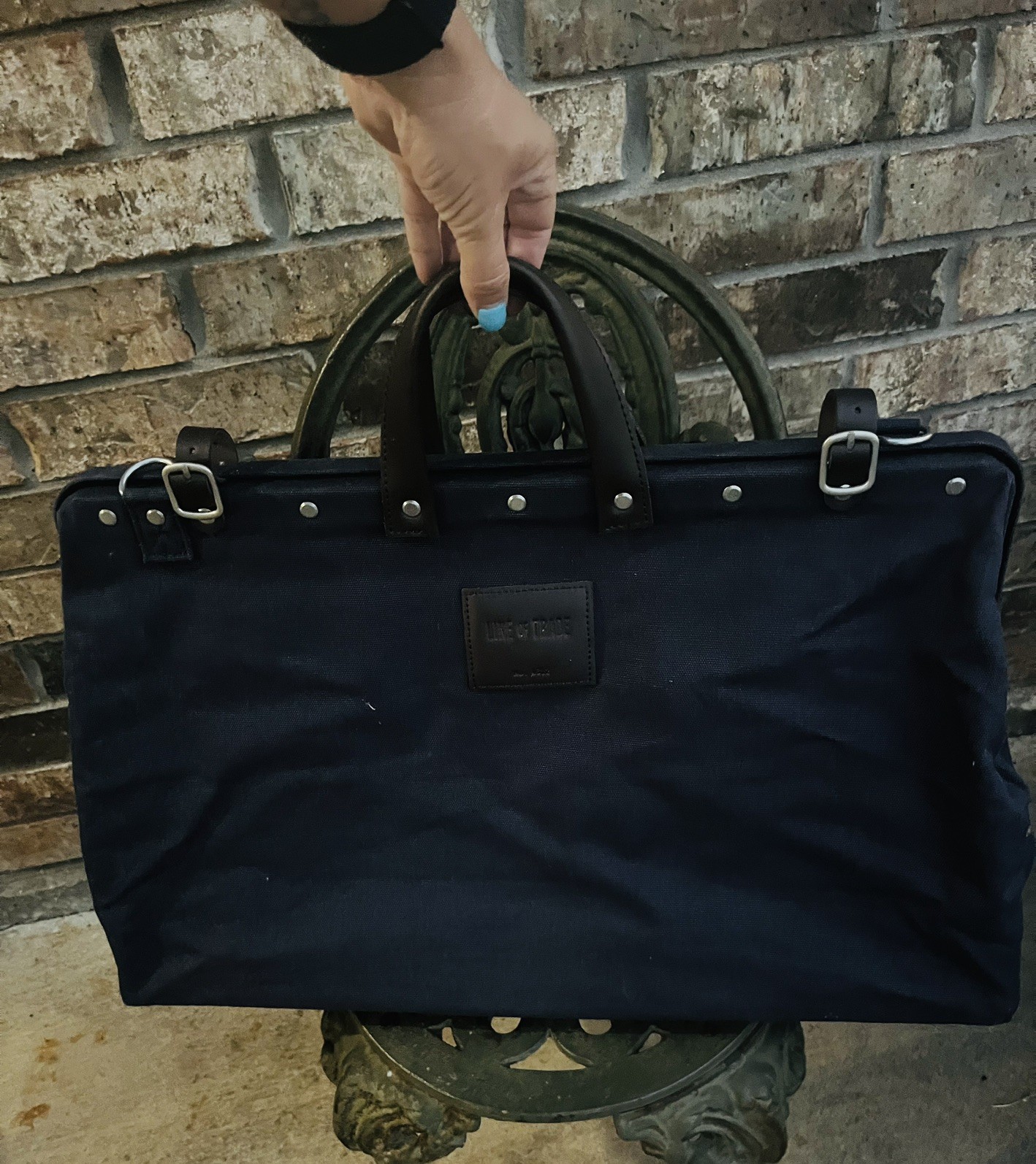 Line of Trade #0312 Canvas Weekender/Travel Bag ~ 20×12