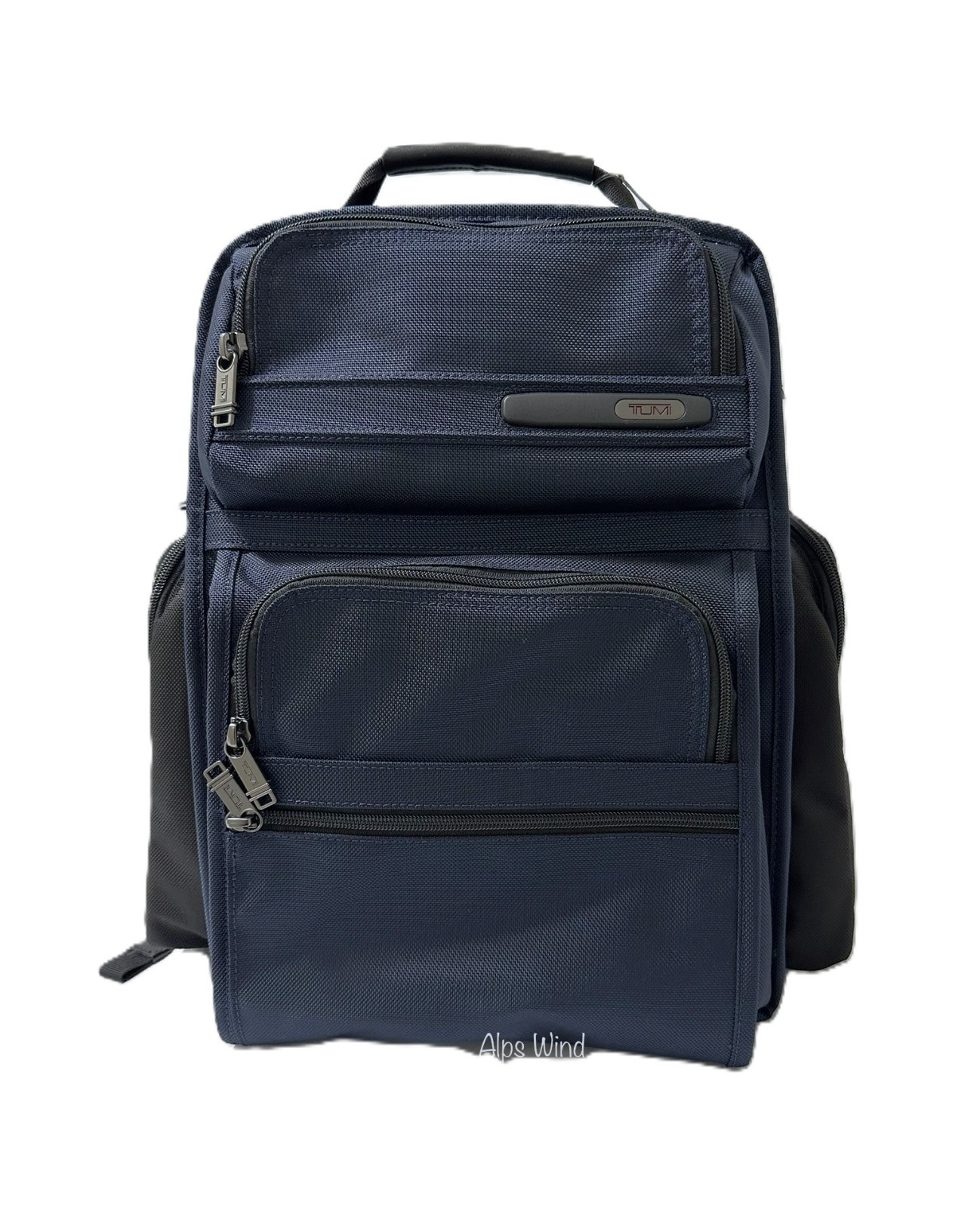 NWT$550 TUMI 16.5″ Alpha 3 Laptop Brief Backpack Navy 137055-1596