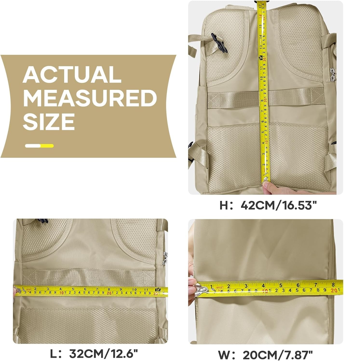 25L Travel Backpack,Carry on Backpack, Hiking Waterproof Outdoor Sports Rucksack