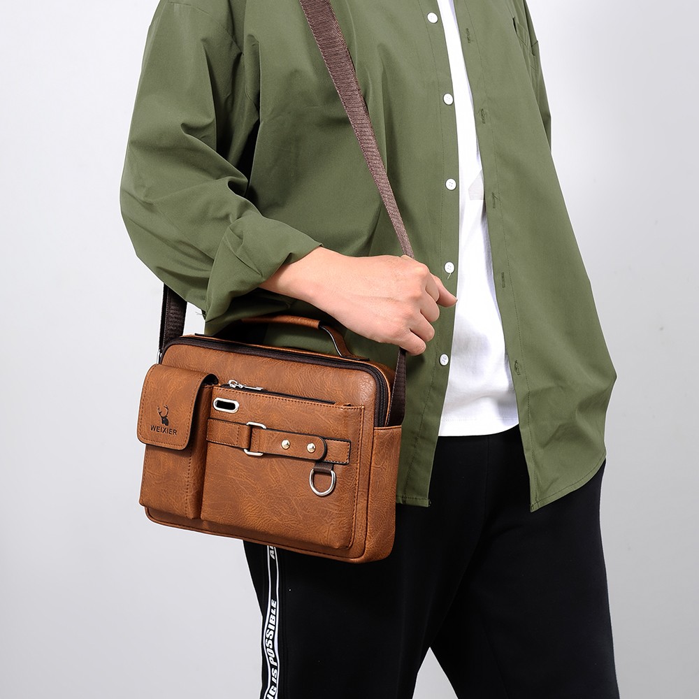 Single-shoulder Bag Crossbody Bag Handbag Briefcase Casual Bag For Men Travels