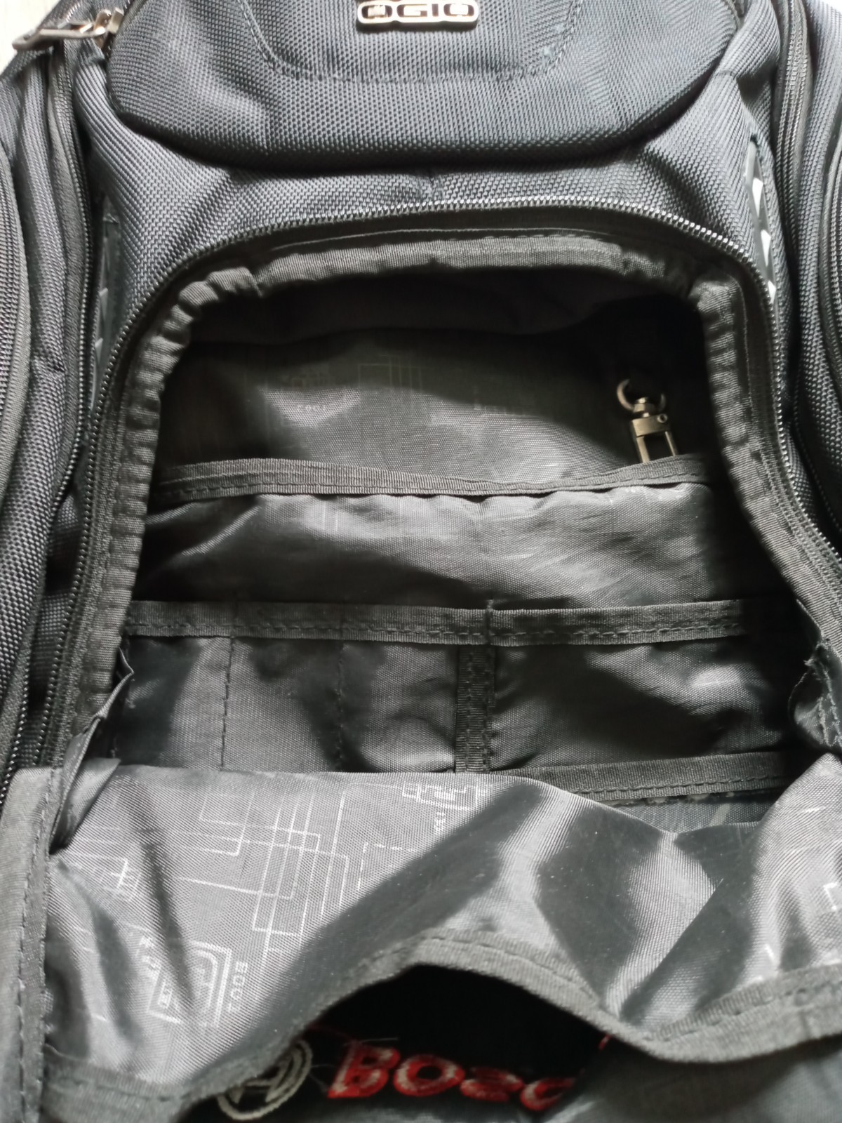 Ogio AFS Technologio Backpack With Bosch Patch perfect condition Black