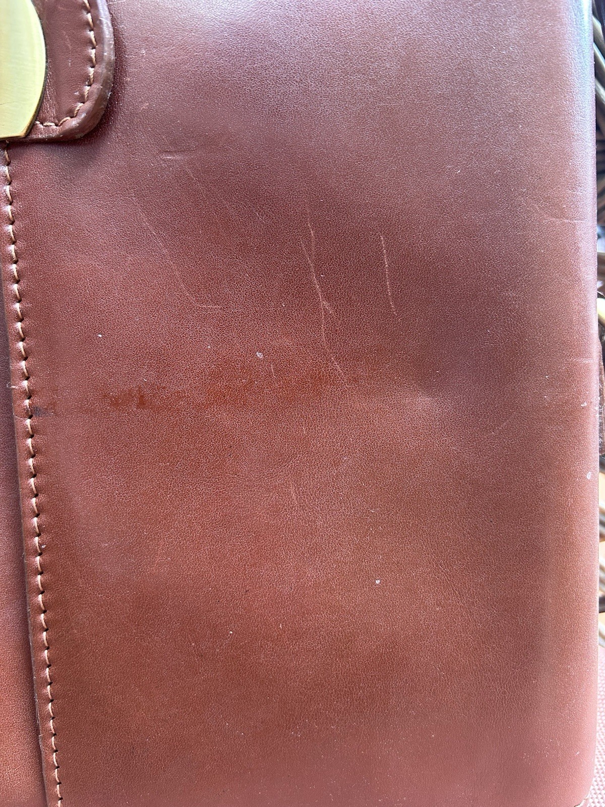Pineider Italian Leather Briefcase