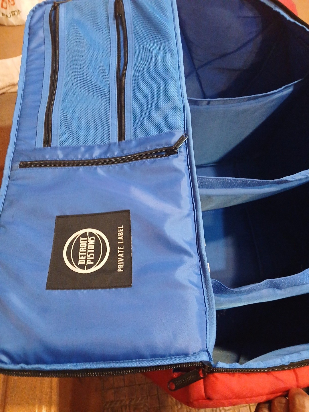 Detroit Piston Sneaker Duffle Bag