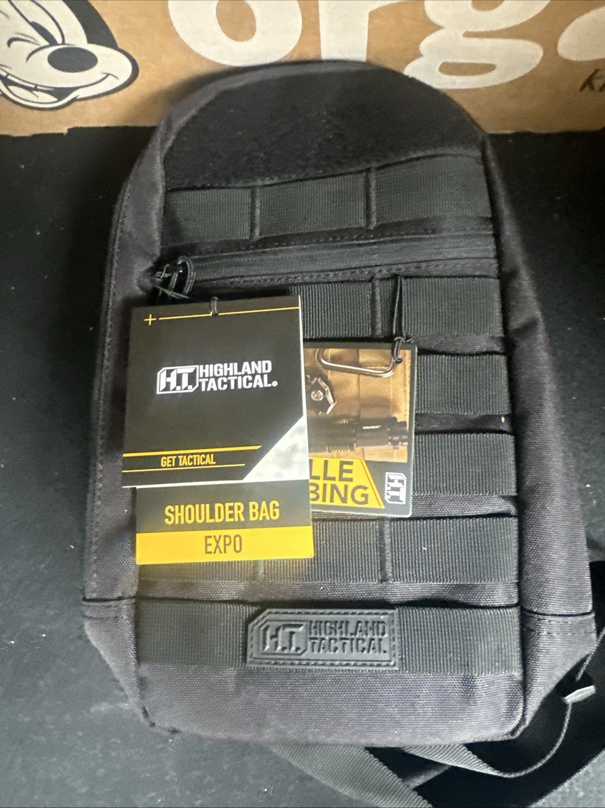 Highland Tactical Molle Webbing Expo Shoulder Sling Bag
