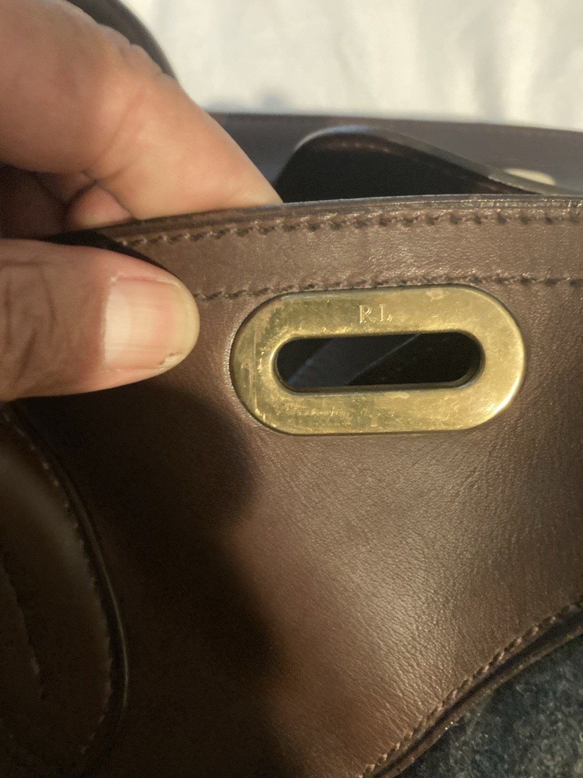 ralph lauren purple label bag men