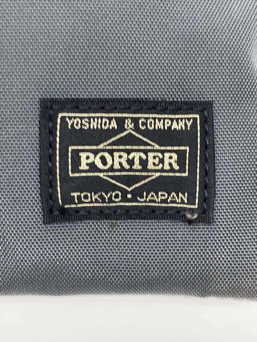 Authentic PORTER Gray Shoulder Bag 22cm H x 30cm W Carry Strap Classic