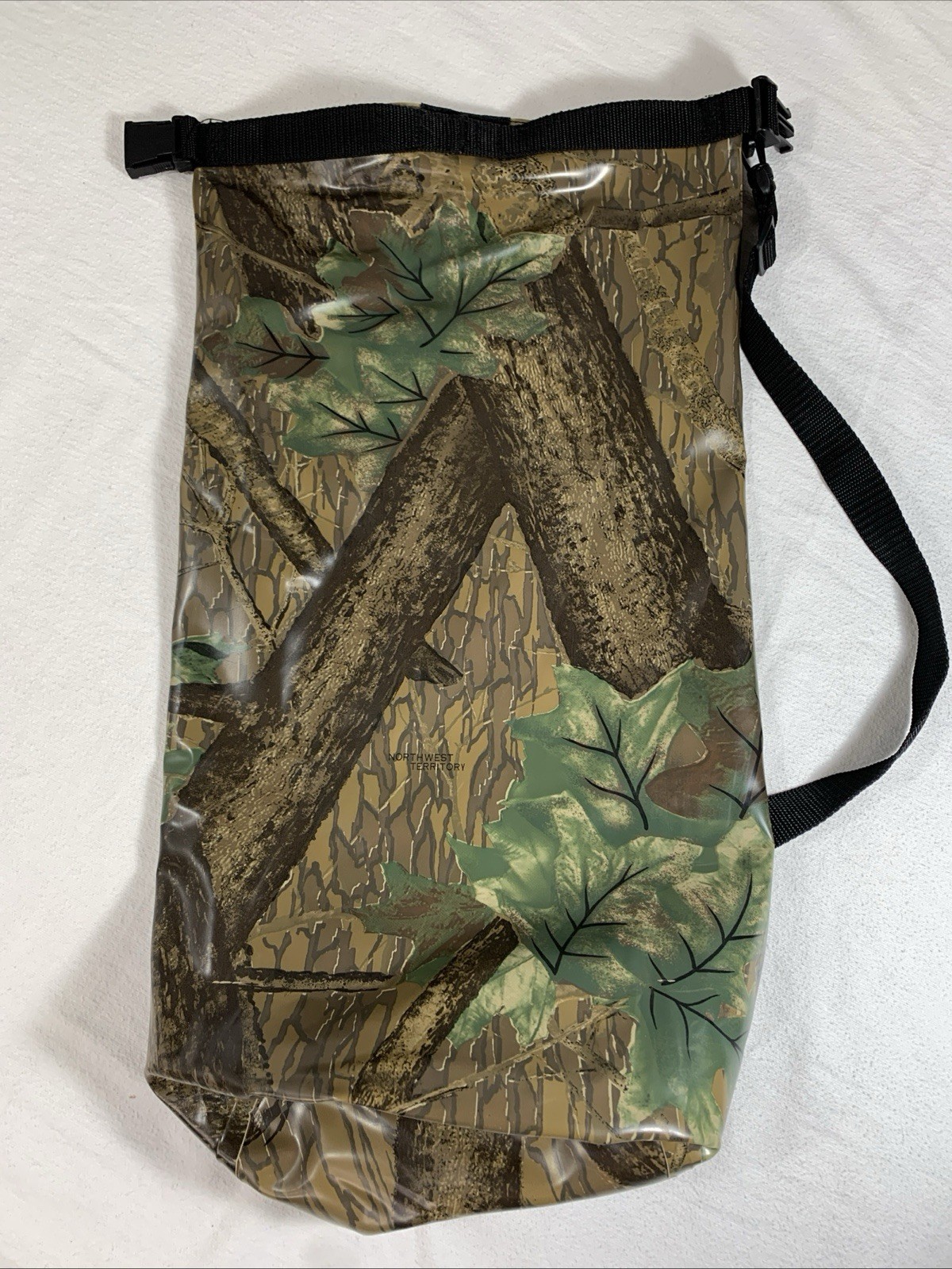 Northwest Territory Bag Camouflage Waterproof Roll Top Camo Duffle Rubber Large