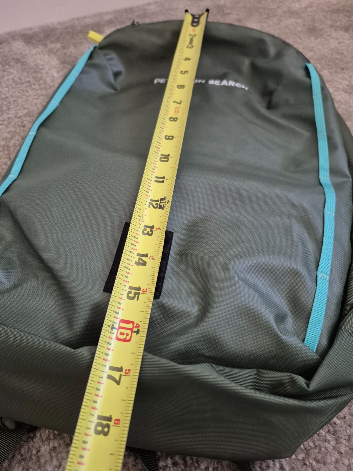backpack Cotopaxi bag green teal nylon trekking laptop travel rain Vaya 18L