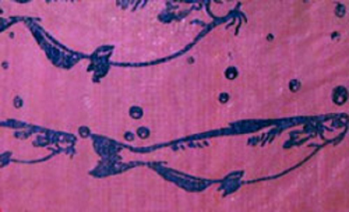 Fair Trade Recycled Fish Feed Small Messenger Bags Handmade in Cambodia!!