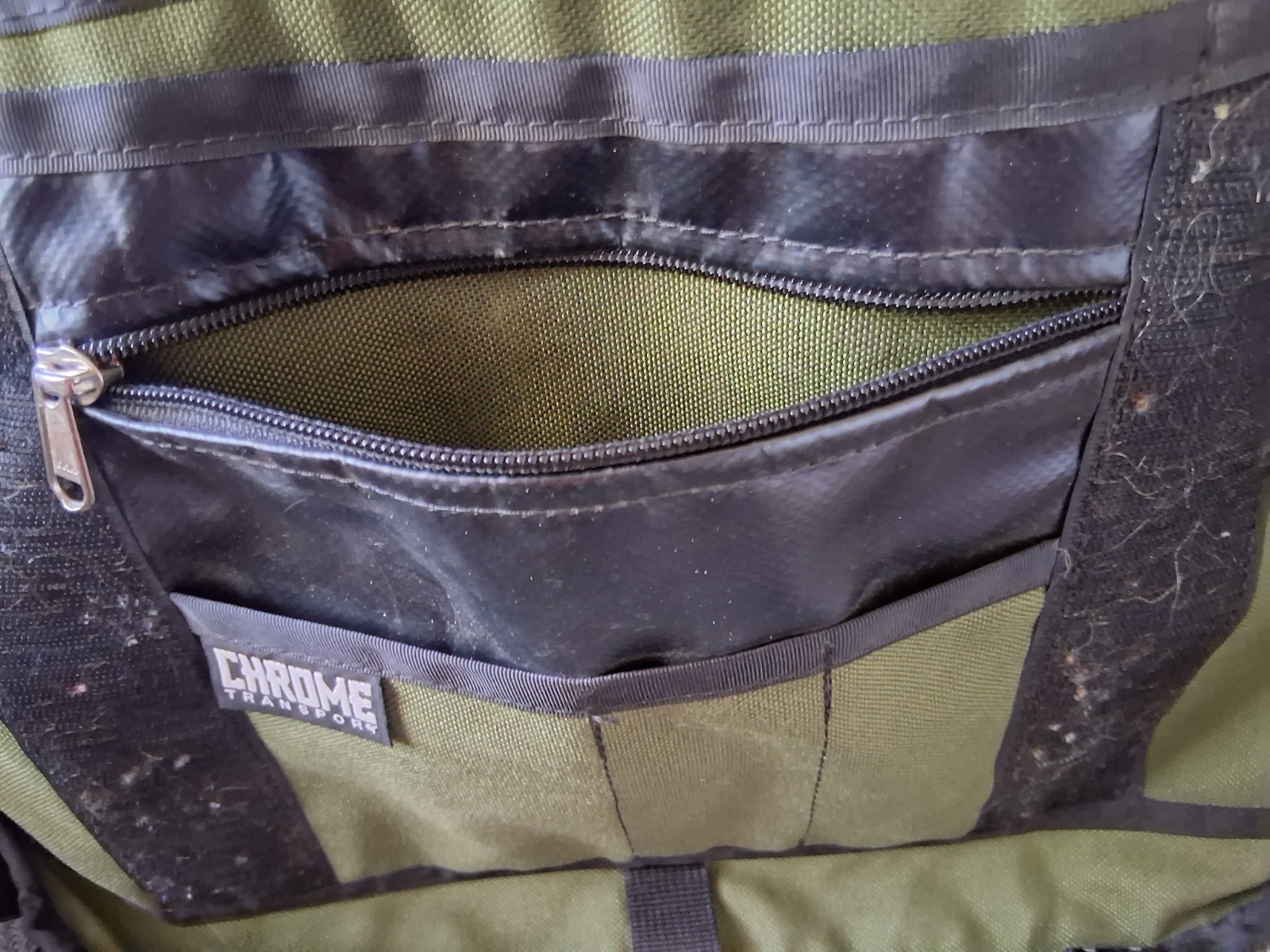 Chrome Industries Citizen Messenger Shoulder Bag Green Vintage
