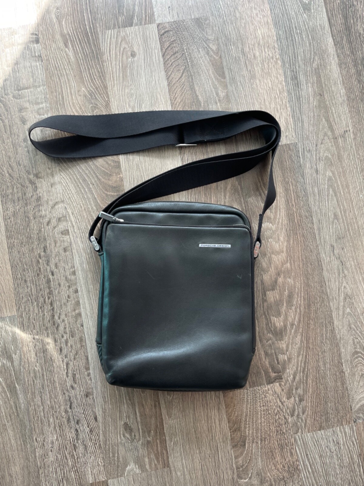 Porsche design messenger bag luggage Signature Leather crossbody bag