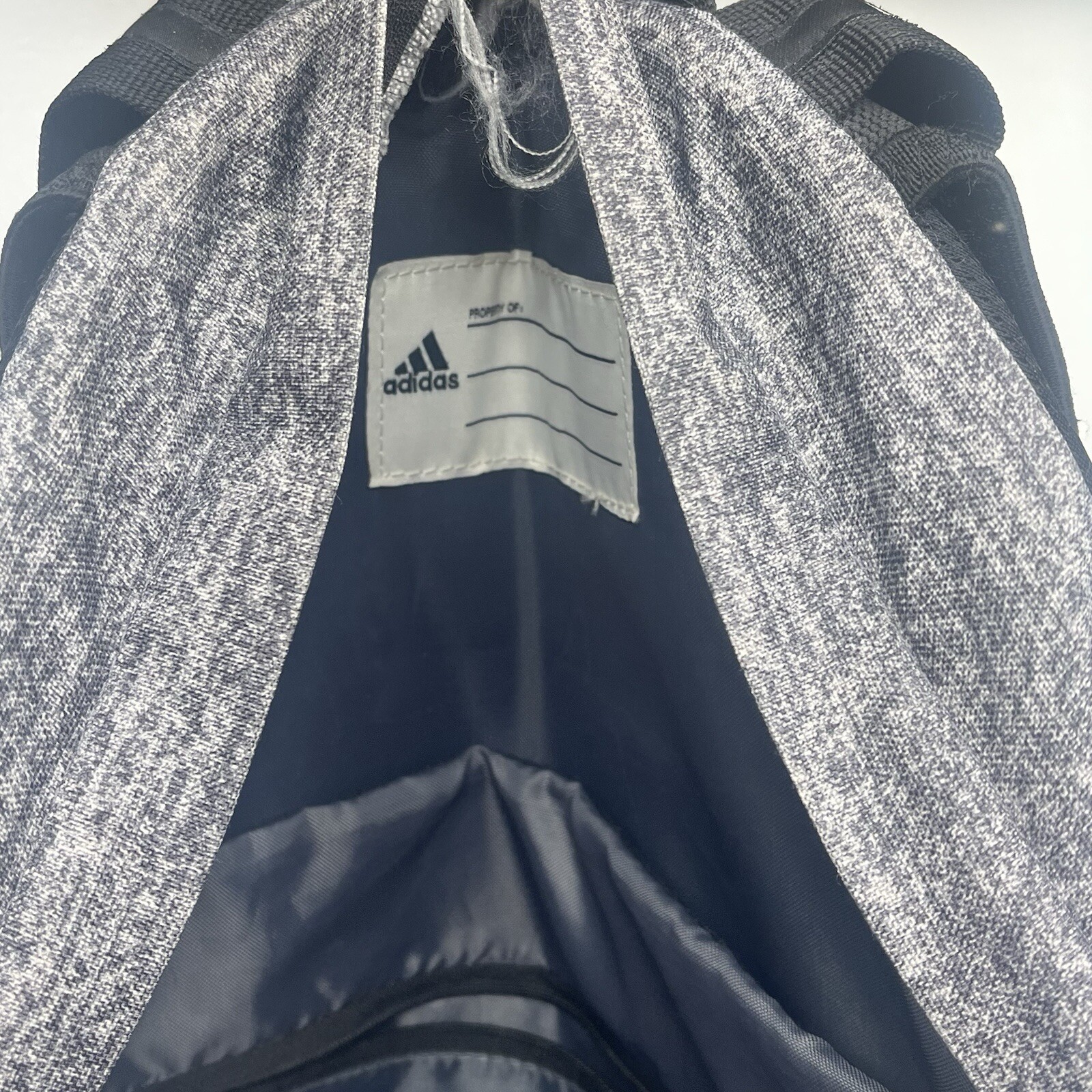 Adidas Prime V Backpack Jersey Laptop Load Spring Onyx Gray