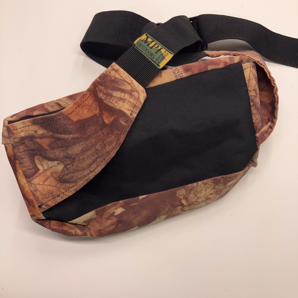 Retro MPI outdoors crafted in America hunting hip pack soft feel timber camo