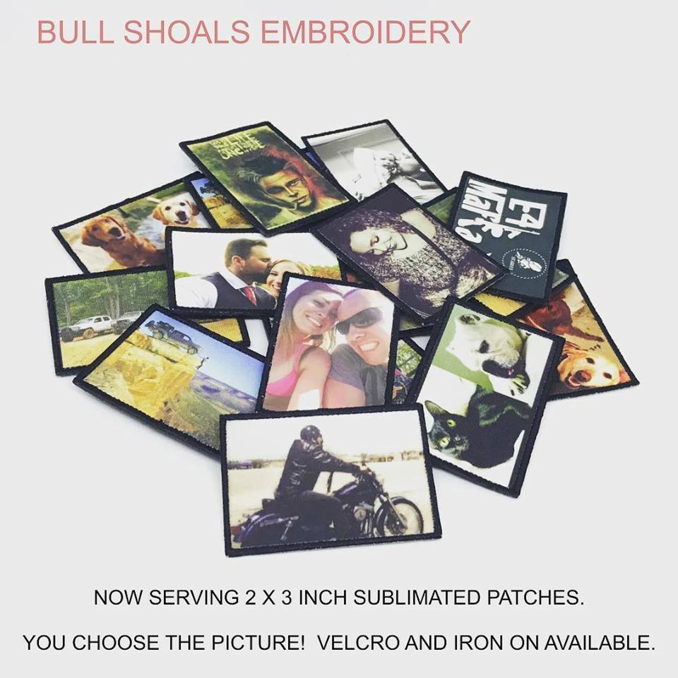 Custom Photo Patch Tactical Morale Patch with Hook Fastener Available