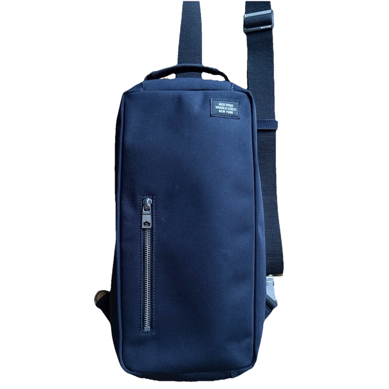 Jack Spade New York Navy Commuter Nylon Shoulder Body Sling Crossbody Bag