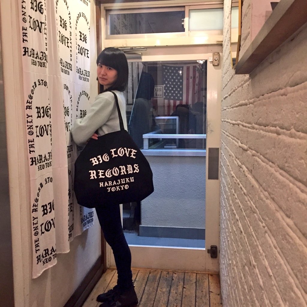 BIG LOVE RECORDS CLASSIC LOGO TOTE BAG 2023