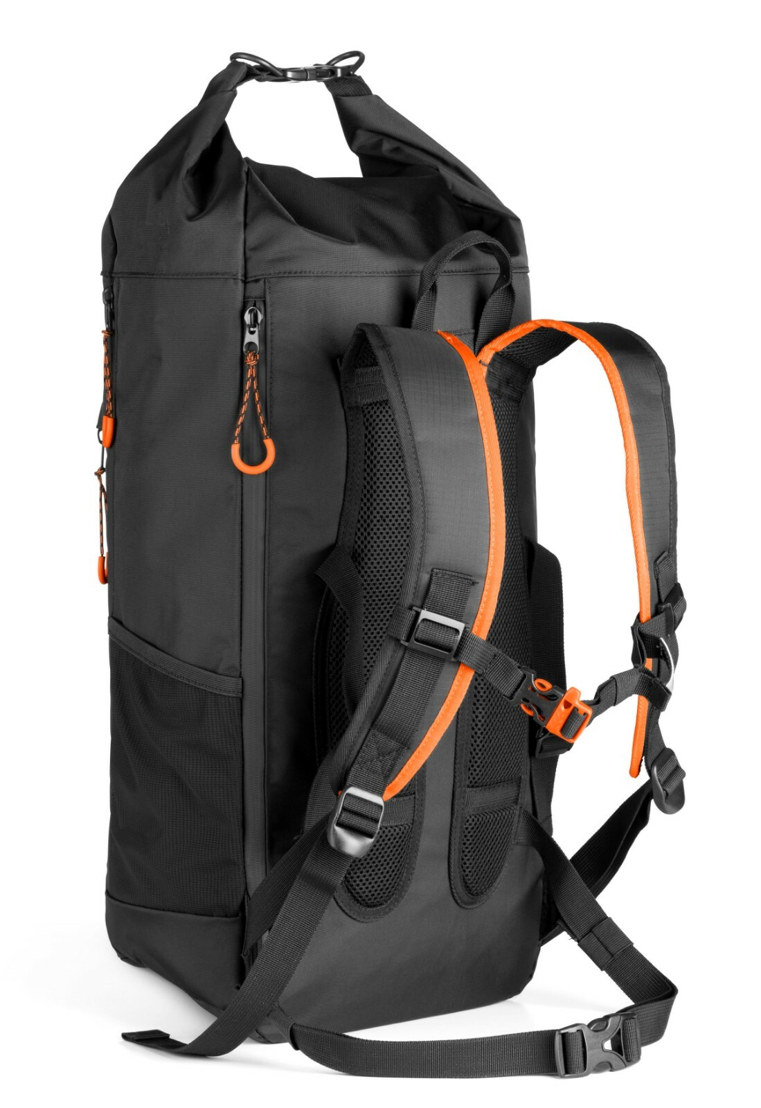 Husqvarna Heavy Duty Back Pack Gear Bag Multi-Pocket w/Rain Guard Book Bag Grey