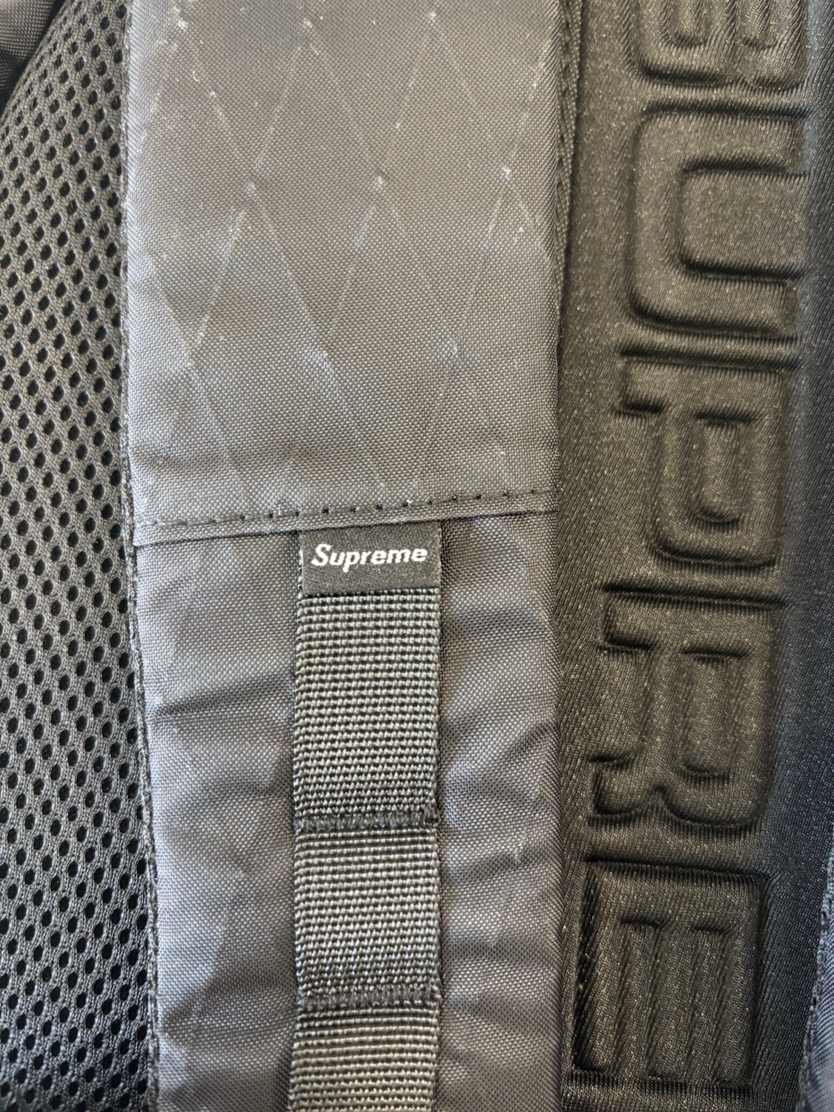 NEW Supreme FW23 3D Logo Backpack Blue Black Box Logo X-Pac Ripstop School Bag