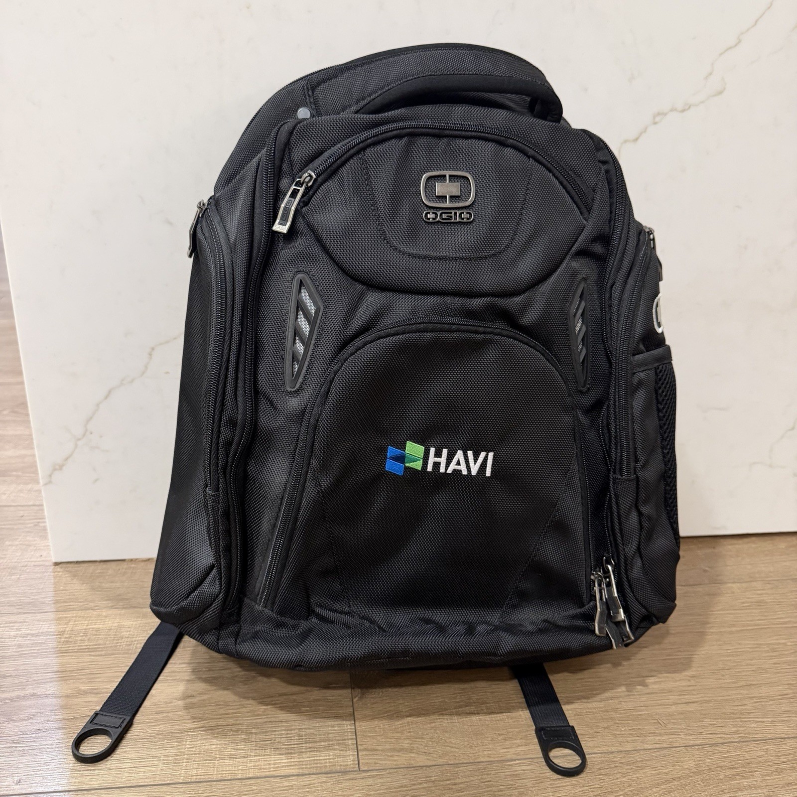 ogio backpack Black With HAVI Logo , New Without Tag
