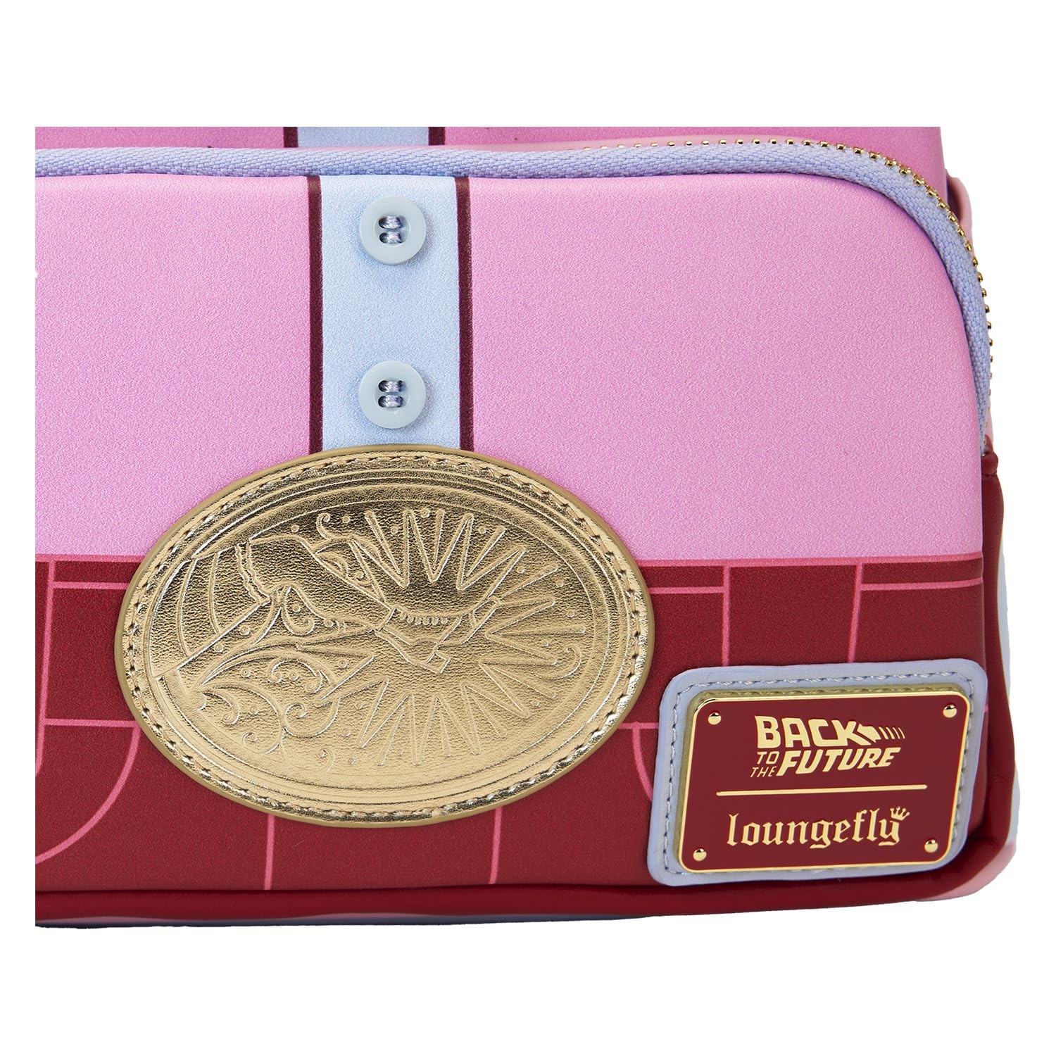 Loungefly Universal Back to The Future 40th Anniversary Mini Backpack