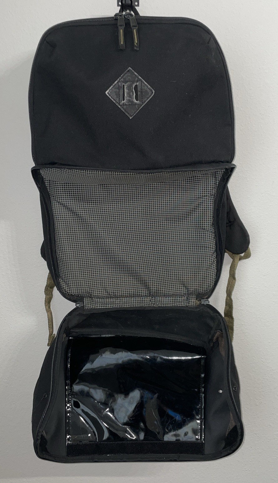 The Shrine Co Sneaker Backpack Day Bag – Gray – Holds Pair of Sneakers, Laptop +
