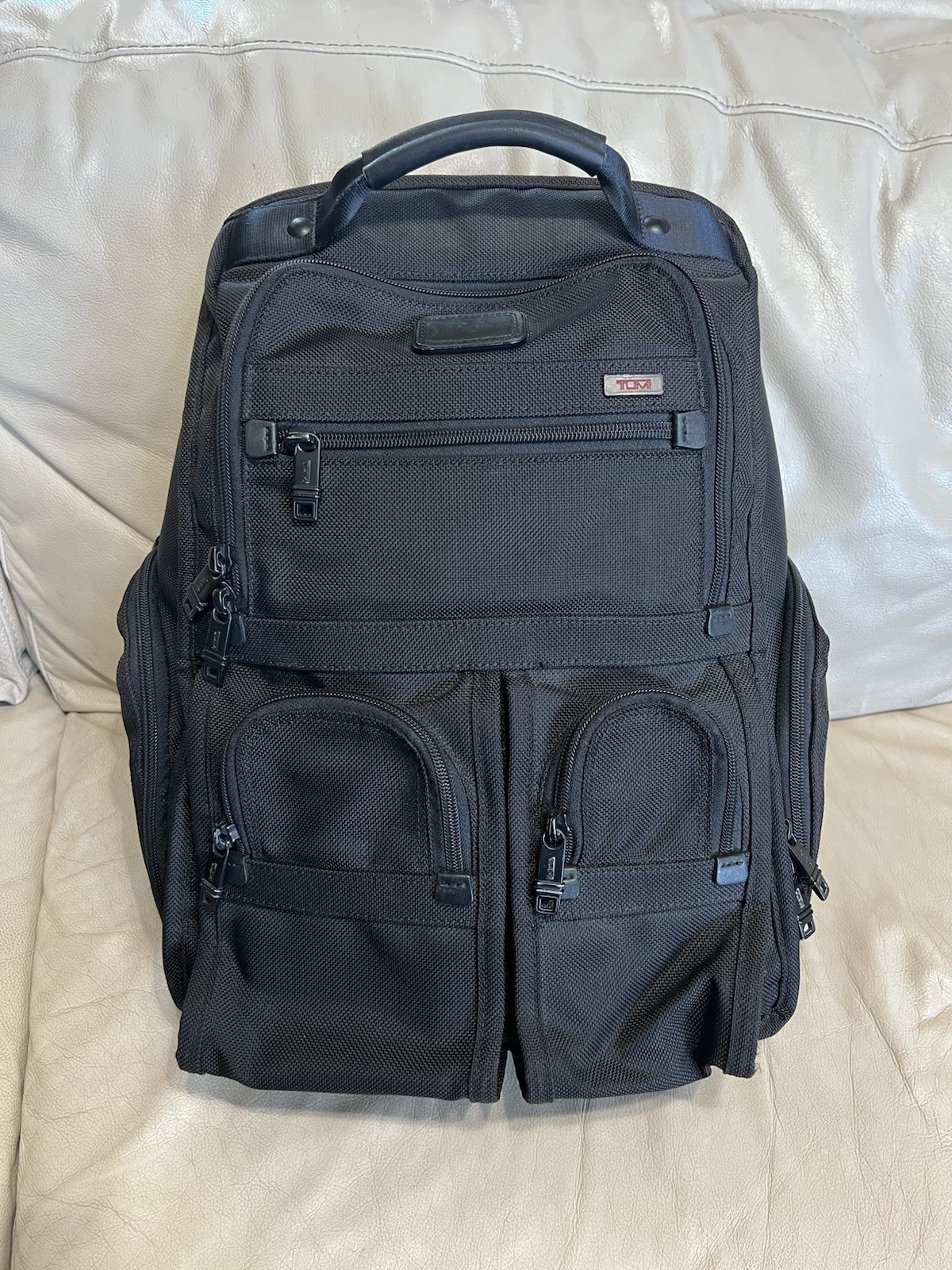 TUMI Alpha Brief Backpack 15 Inch Computer Unisex Black 26173DH