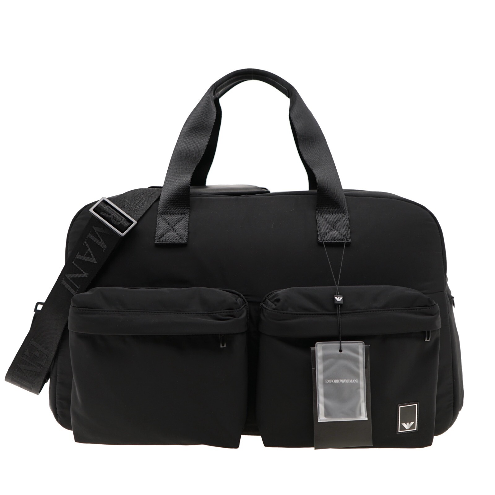 Emporio Armani Large Duffle Travel Weekend Bag New
