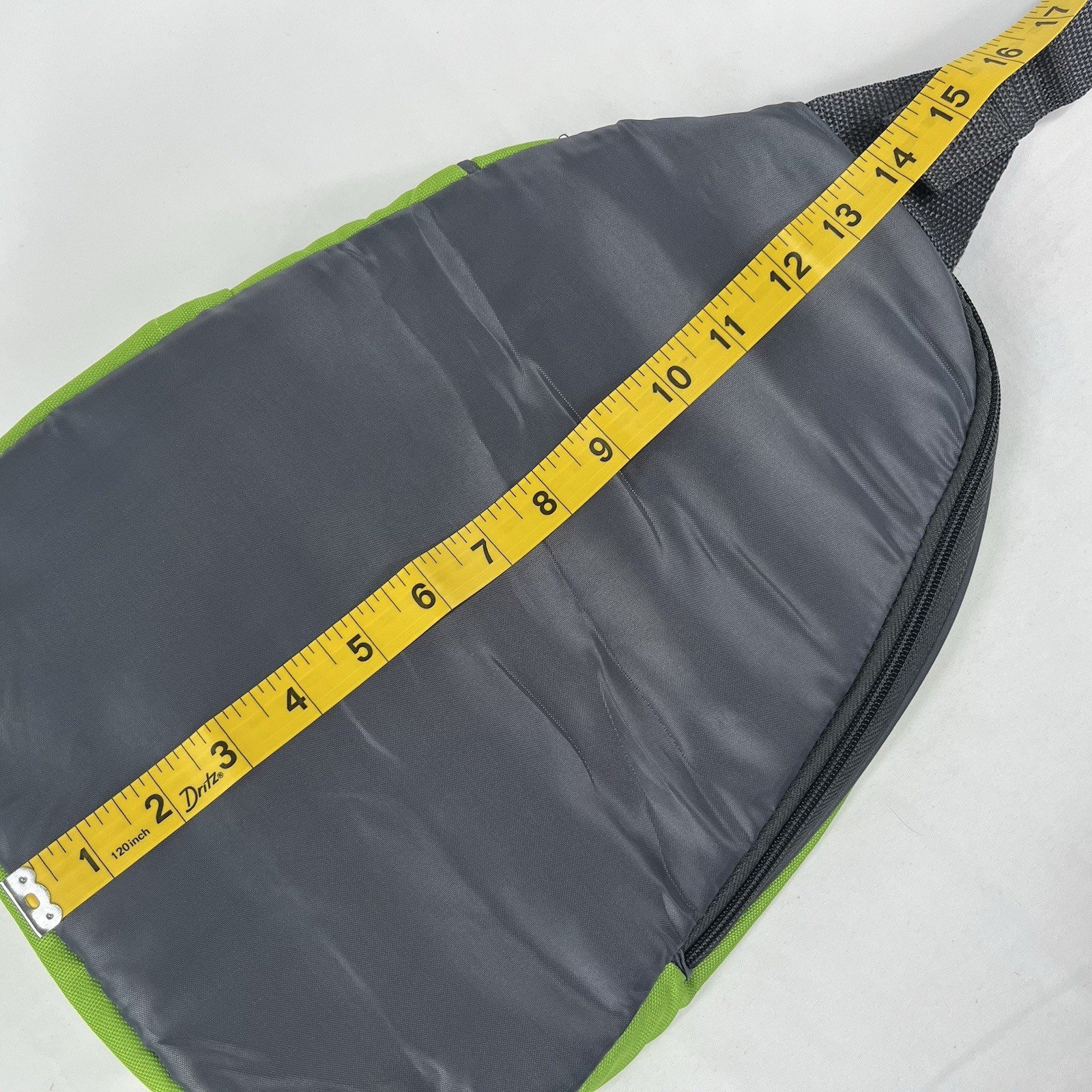 LIME GREEN INSULATED SLING PACK BAG SMALL 10X13X3 Hiking Gear Park Picnic