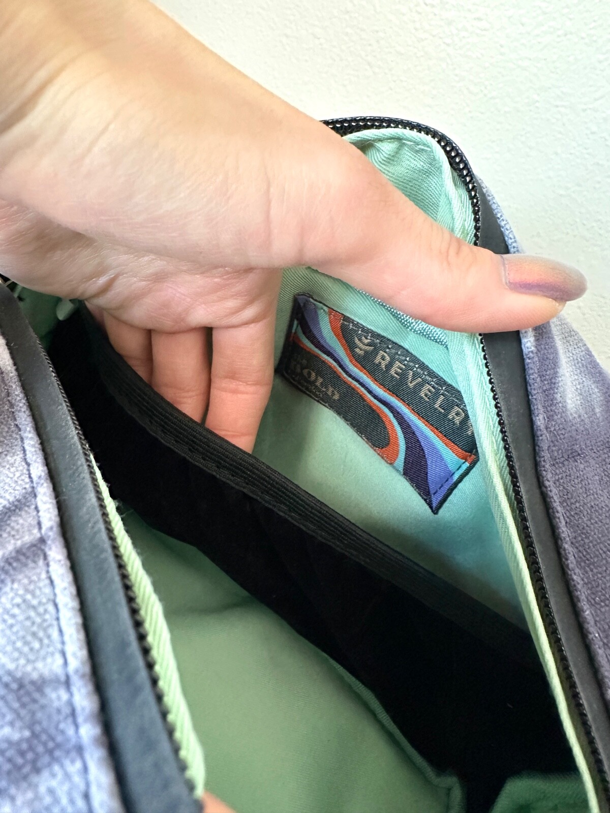 Revelry Supply, The Stowaway Smell Proof Toiletry Bag – Purple, Blue, & Violet