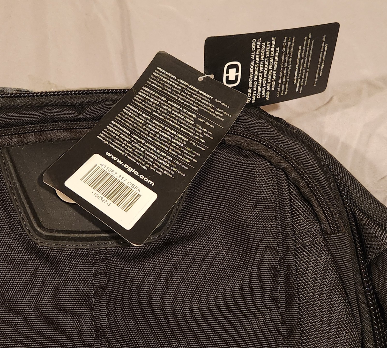OGIO Bolt Pack Backpack Checkpoint Friendly Mountain Dew Ice Promo Bag EUC