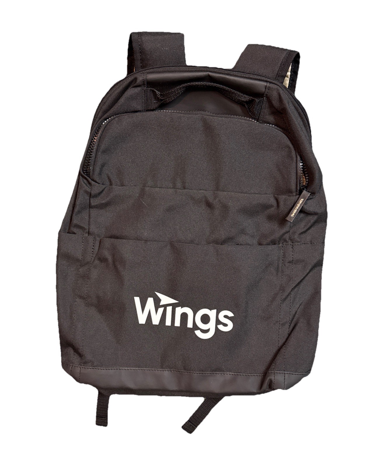 Trendy Gemline Wings Black School Study Backpack 17” Lightweight Book Bag