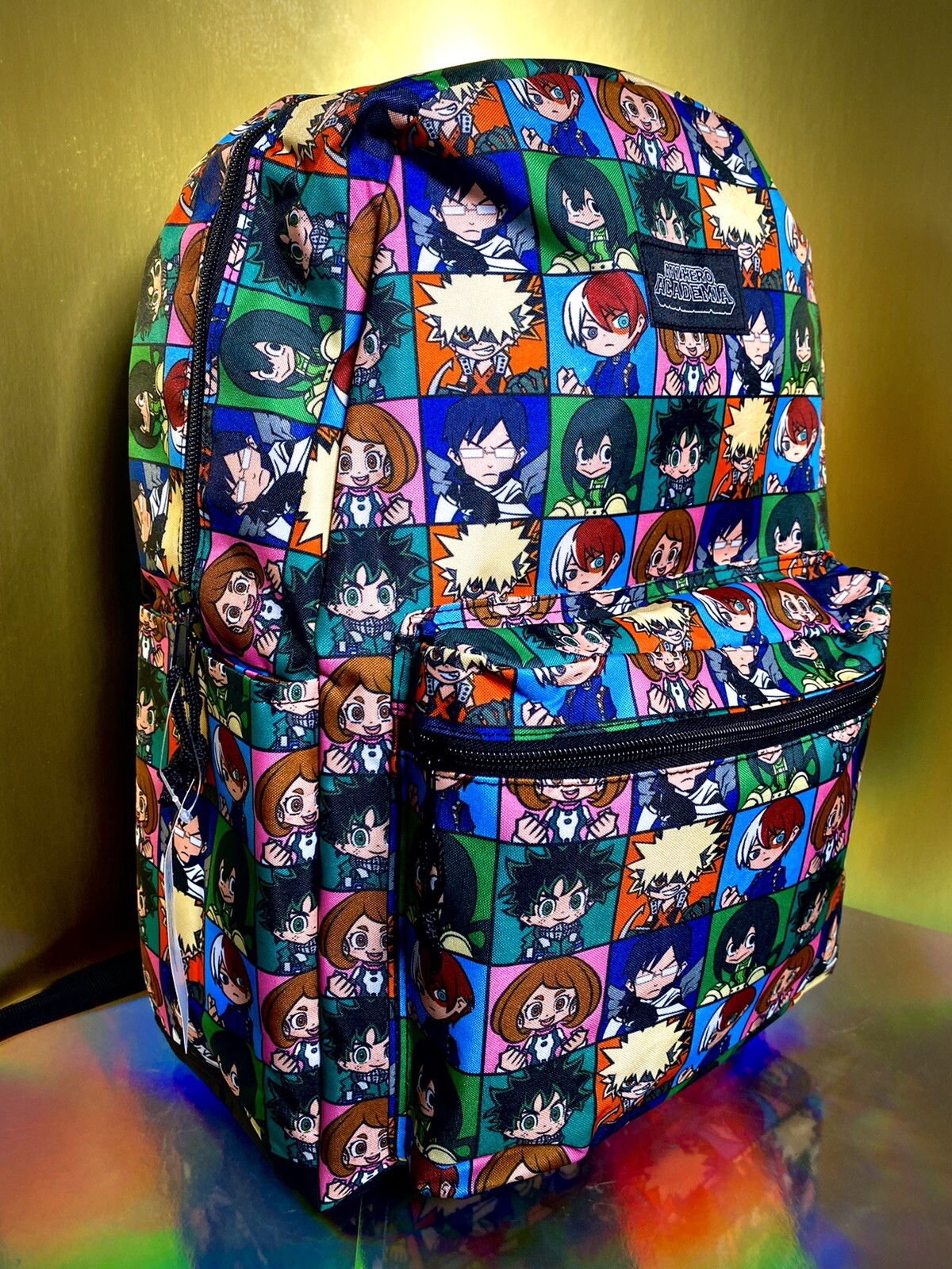 Funimation My Hero Academia All-Over Print Character Laptop Backpack