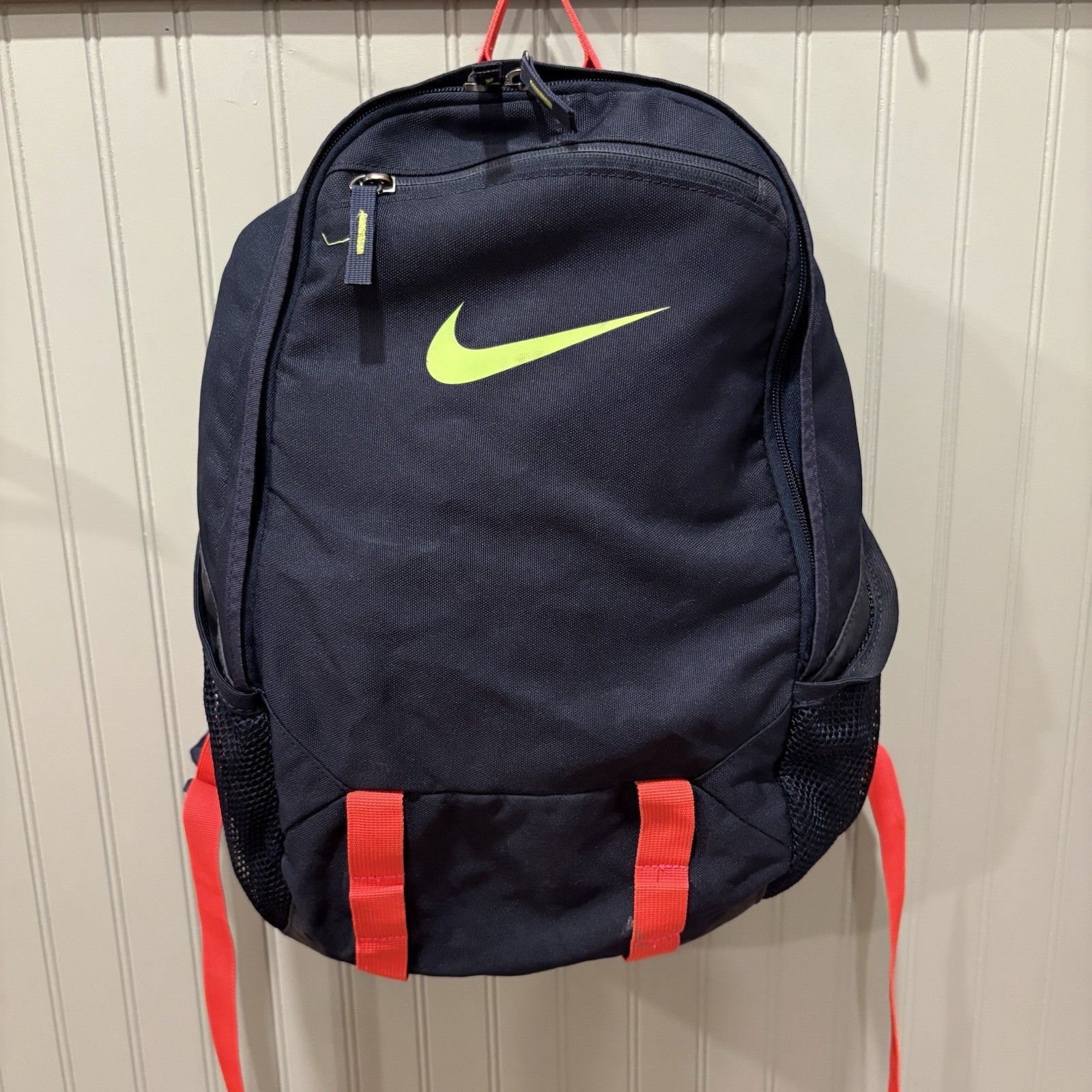 NIKE BACKPACK T90 Total 90 Navy Blue Red RN#56323
