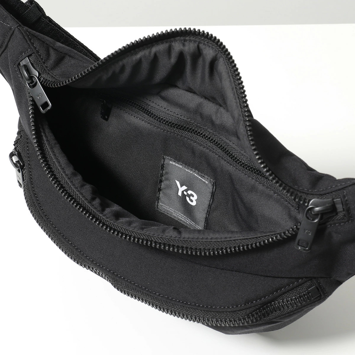 Y-3 FANNY PACK JW6221 Men’s Nylon Belt Bag/Waist Pouch/Crossbody Bag Black