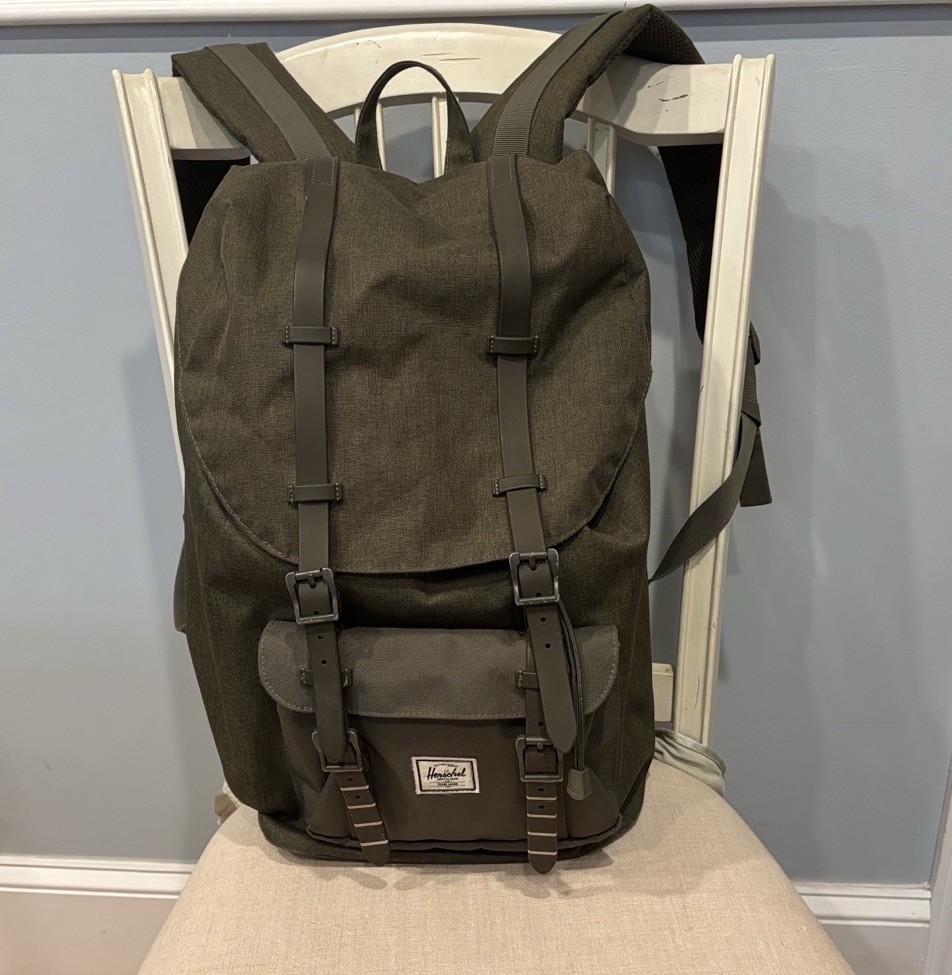Herschel Little America Backpack – Olive Green
