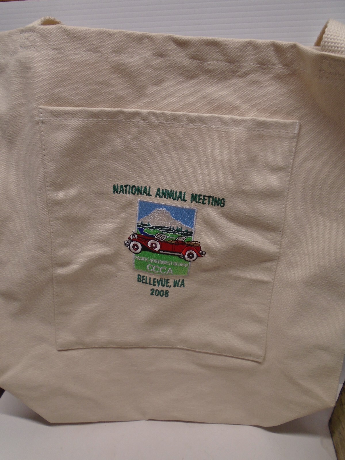 Classic Car Club Of America Canvas Bag National Annual Meeting Pacific NW 2008