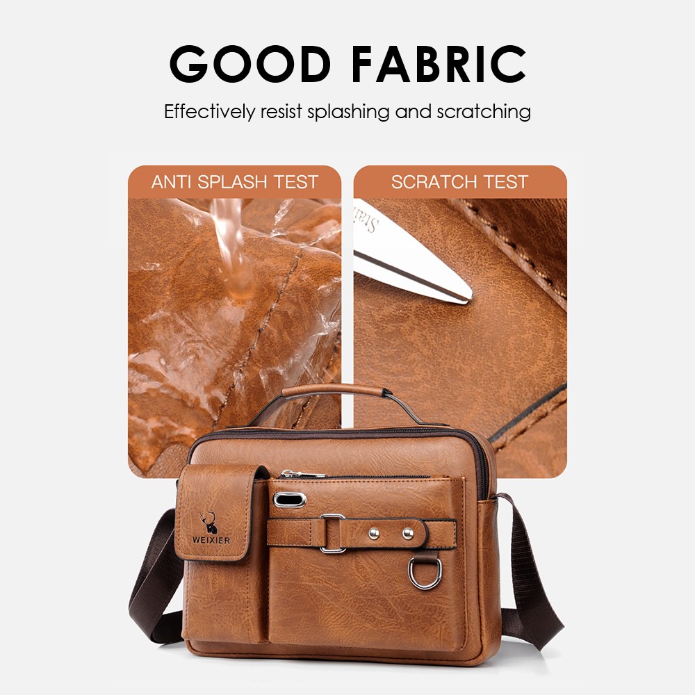 Single-shoulder Bag Crossbody Bag Handbag Briefcase Casual Bag For Men Travels