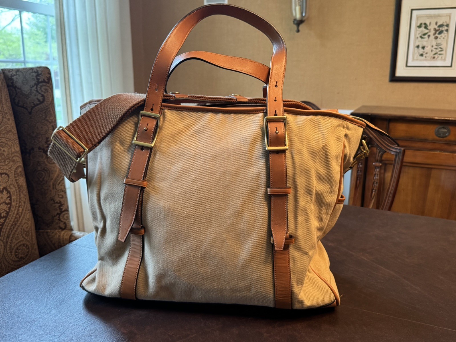 Ghurka Field Tote Leather Bag