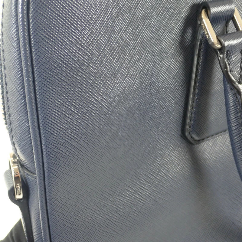 PRADA Business 2Ve3689Z2F0216 Briefcase 2Way Bag Saffiano Navy A Rank
