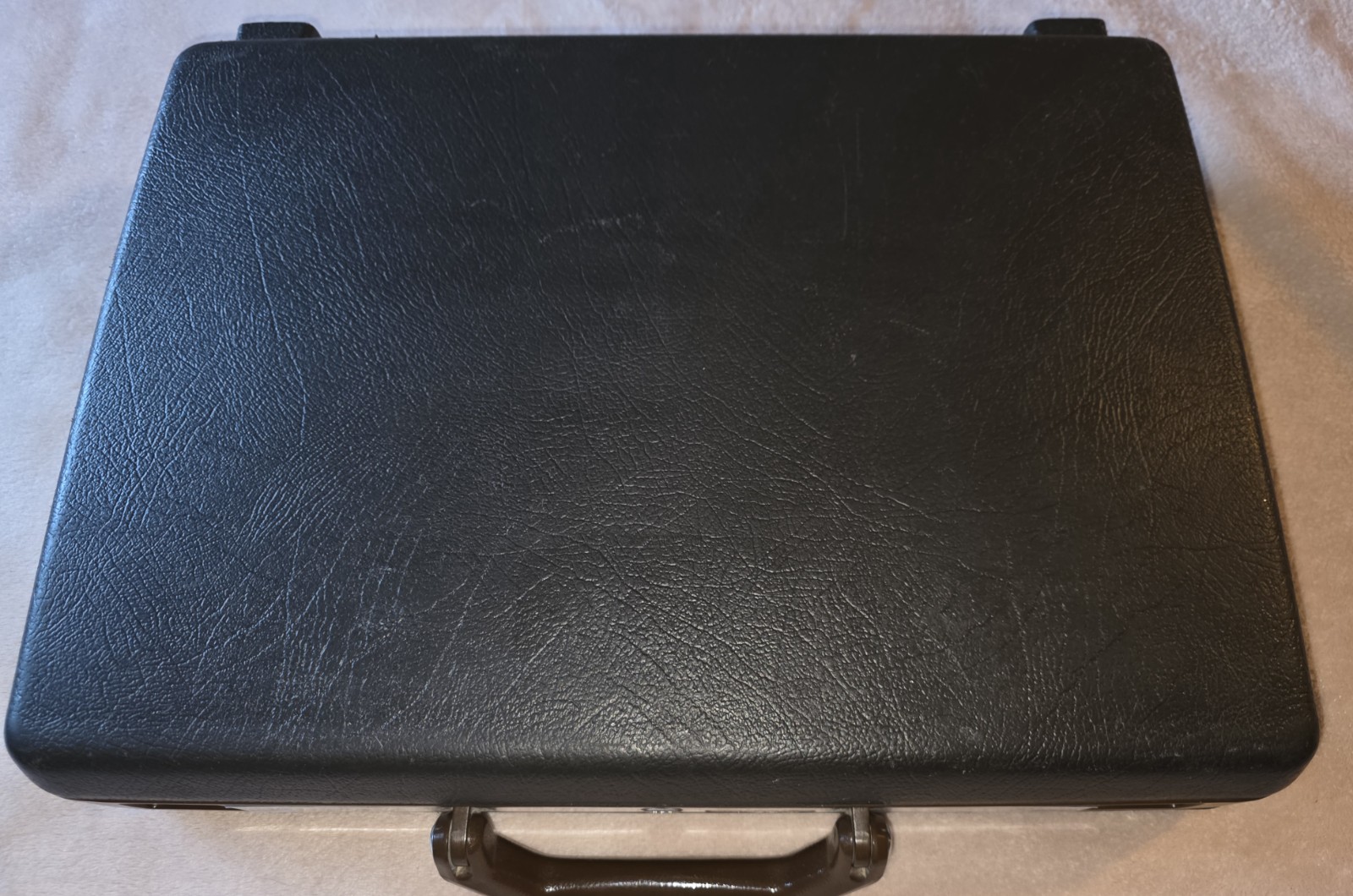 Vintage Samsonite Hard Shell Briefcase – Dark Brown W/ Samsonite Laptop Sleeve
