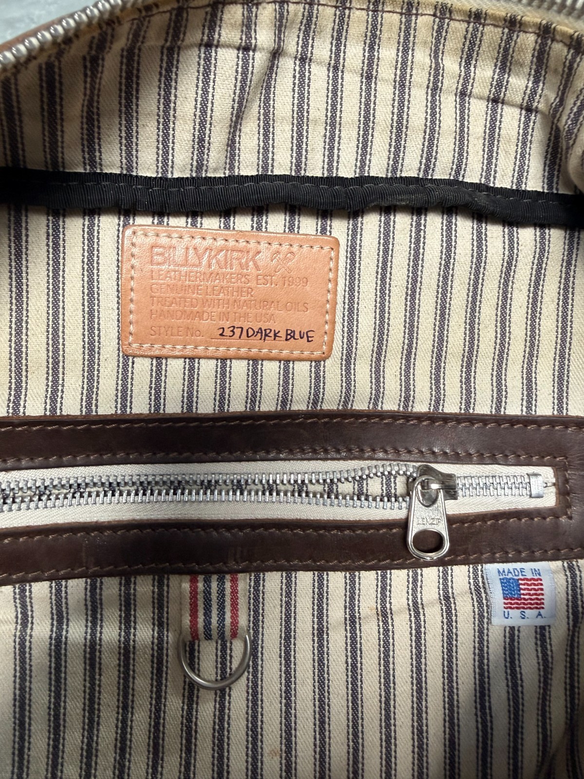 Billykirk Leather Bag Briefcase (Work Bag/Satchel)
