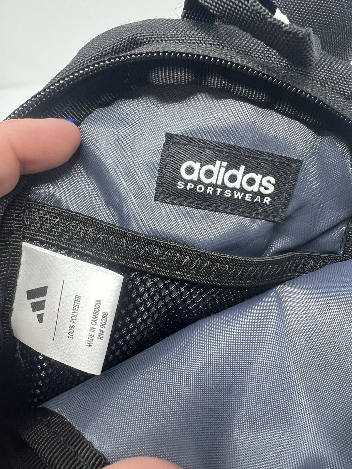 Adidas Essentials Sling Crossbody- Black, Athletic Bag With Phone Pocket