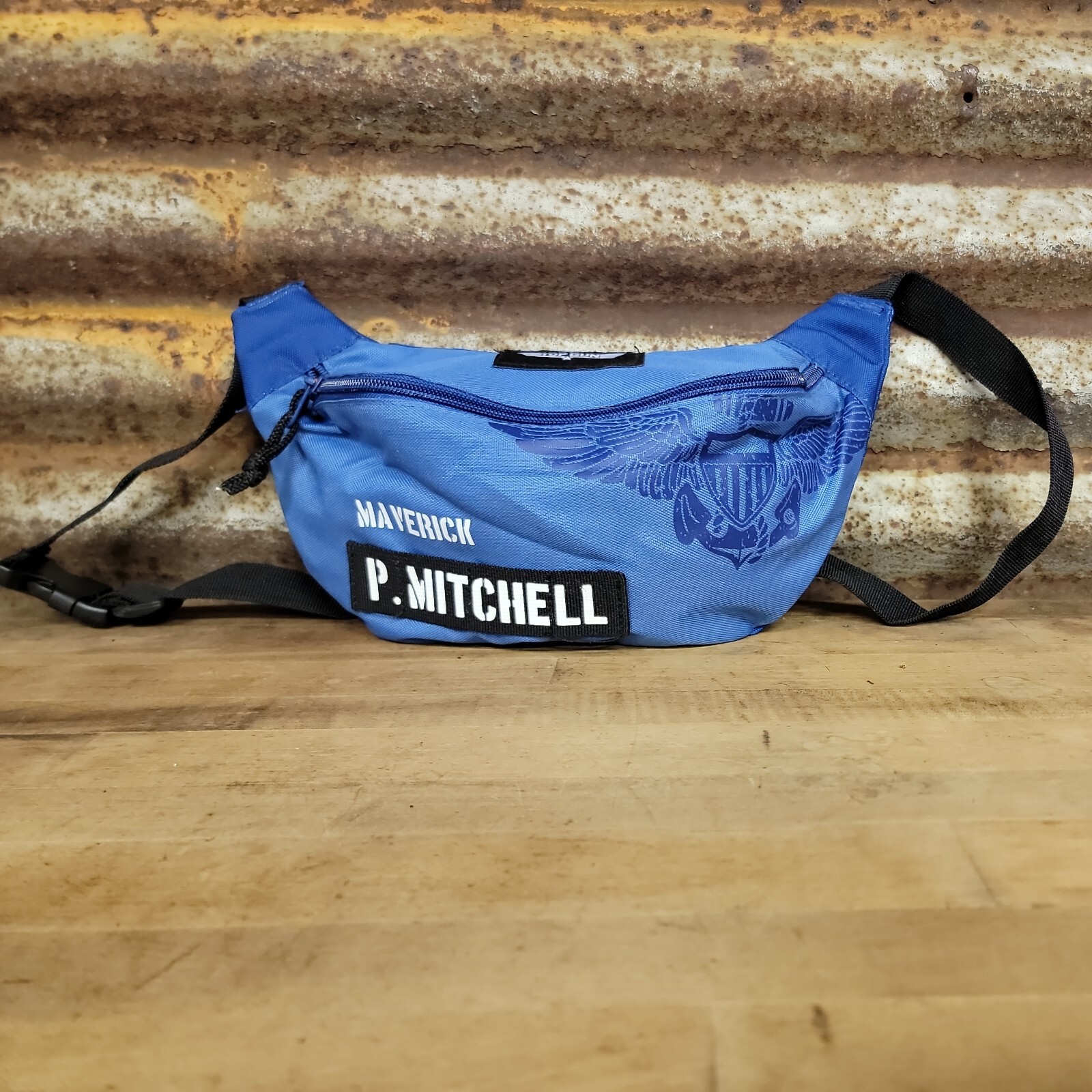 Top Gun Men’s ‘Maverick P. Mitchell’ Fanny Pack Blue