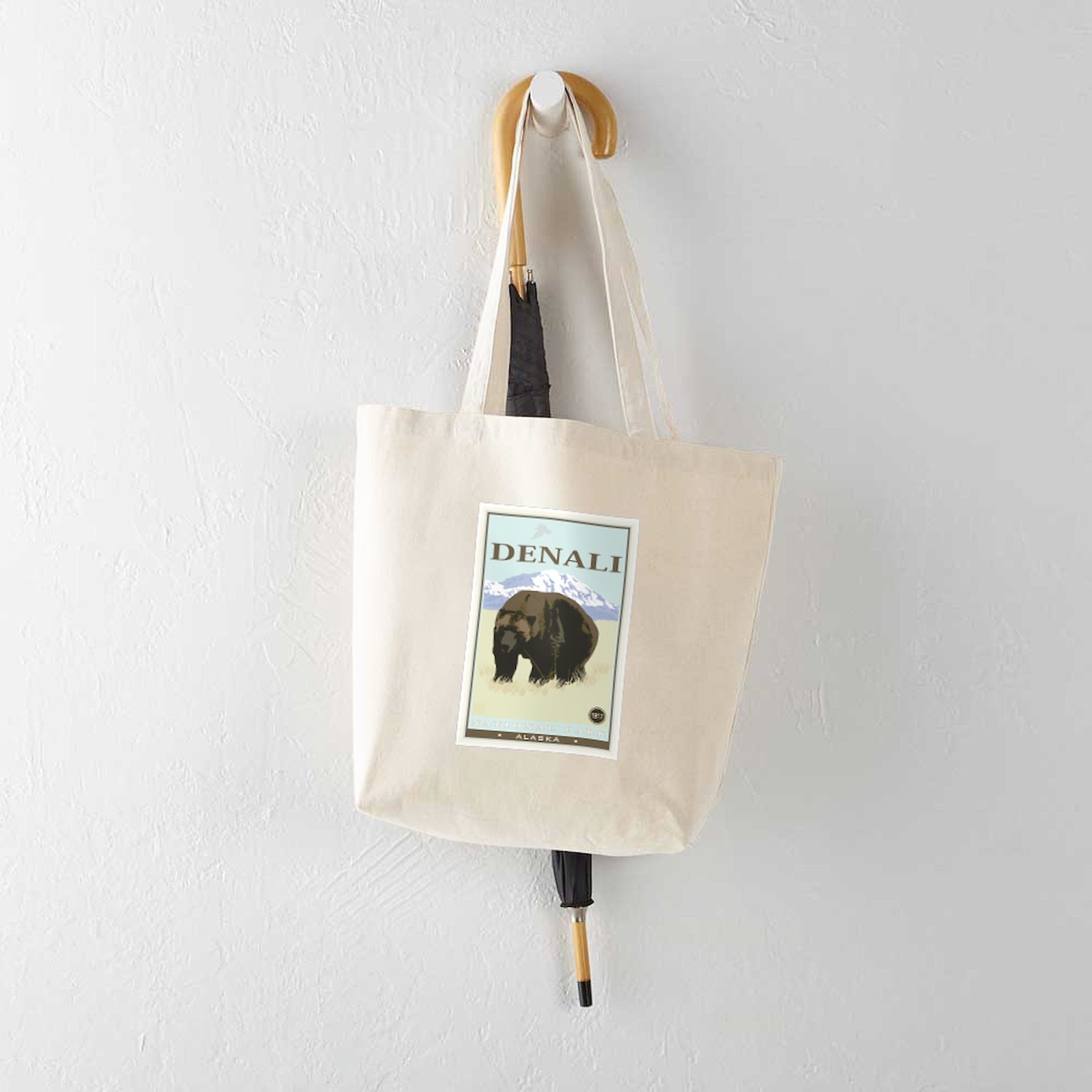 CafePress National Parks Denali Tote Bag (560082489)