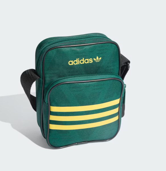 Adidas Originals Festival crossbody Bag Retro Unisex Green Yellow