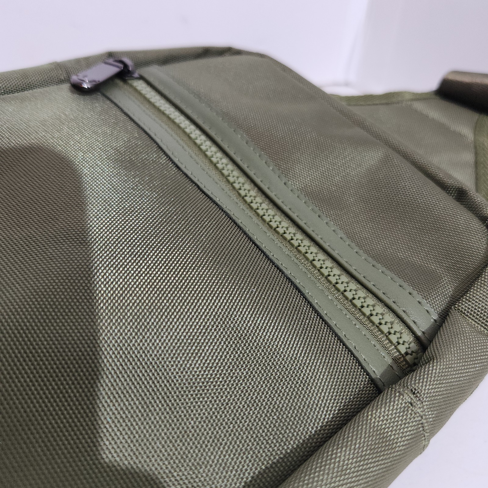 True Religion Buddha Patch Unisex Olive Green Crossbody Bag TR104144