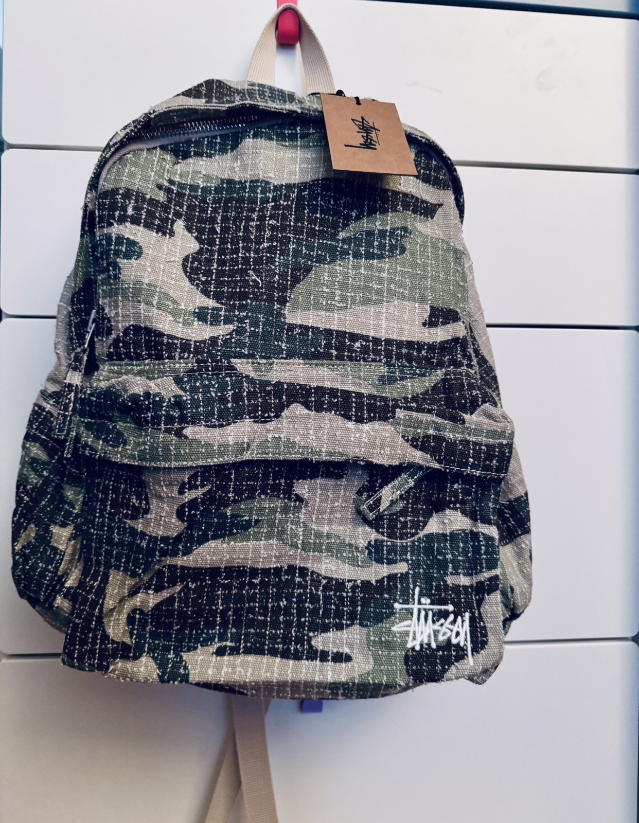 STUSSY Camo Backpack