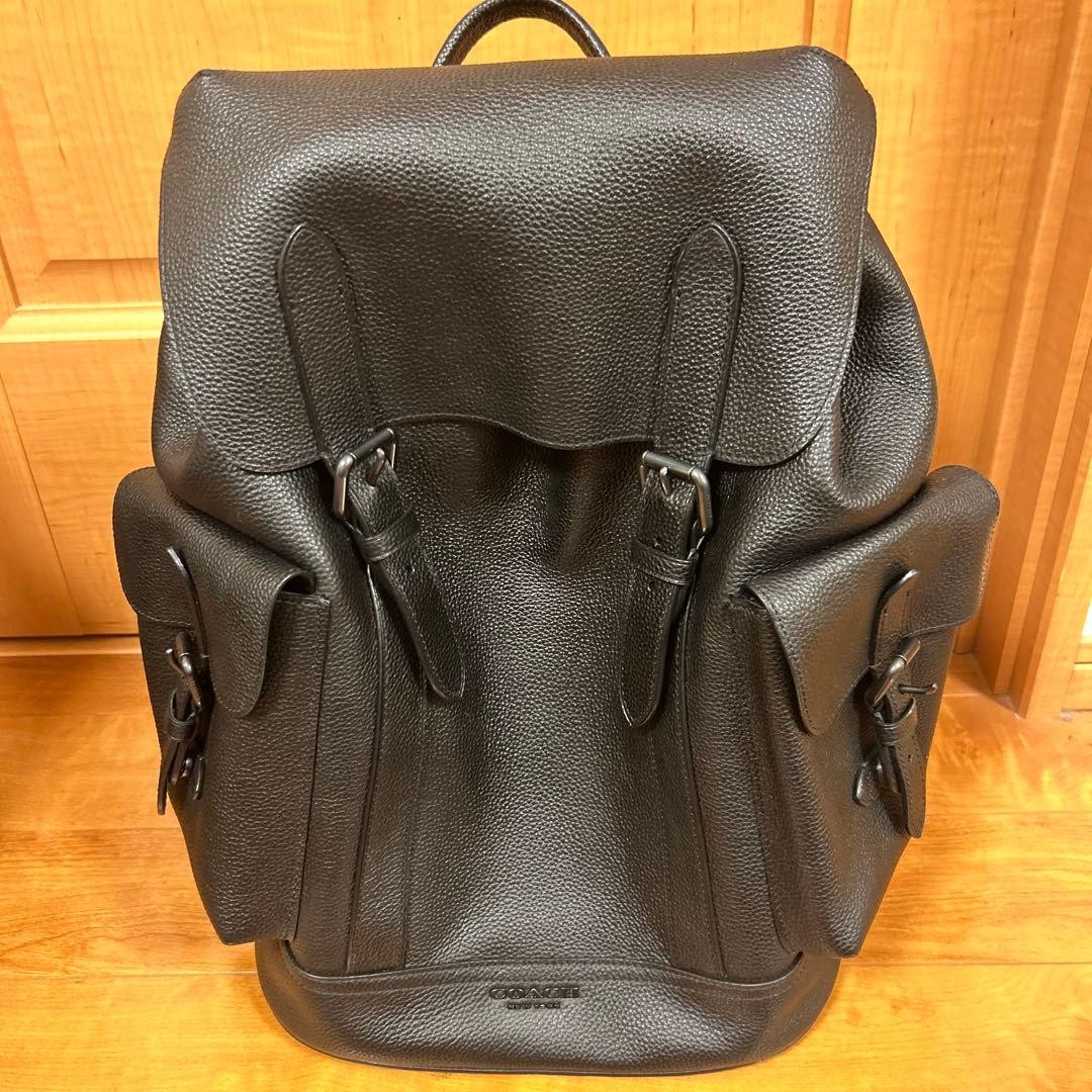COACH Backpack Black 42cm 16.5in From Japan