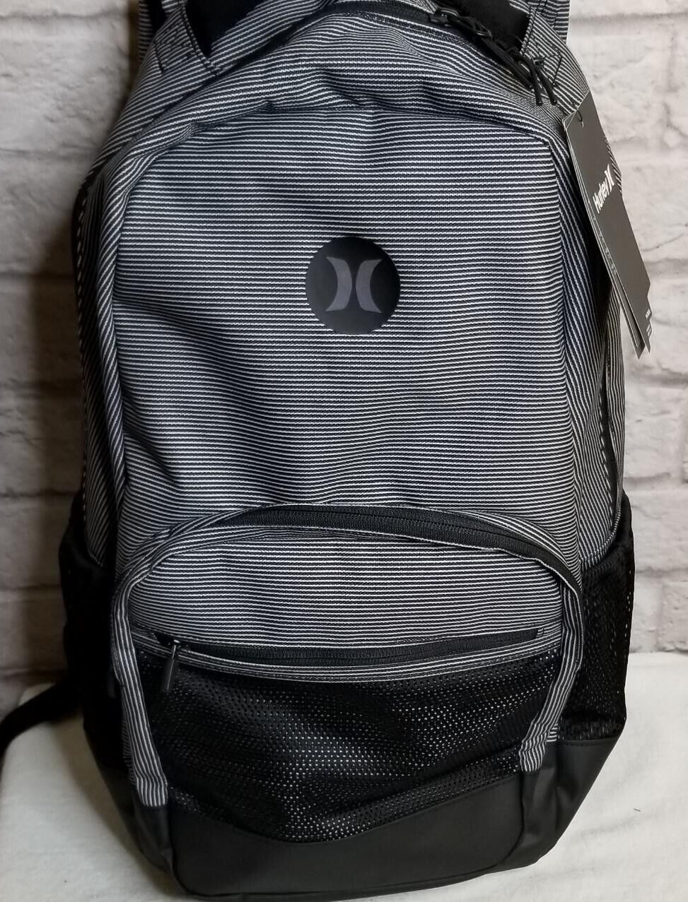 Hurley Patrol Printed Backpack with Fleece Lined Sleeve for Laptop Storage